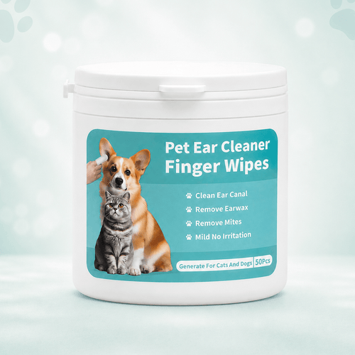 Pet Ear Finger Wipes 50pcs/jar